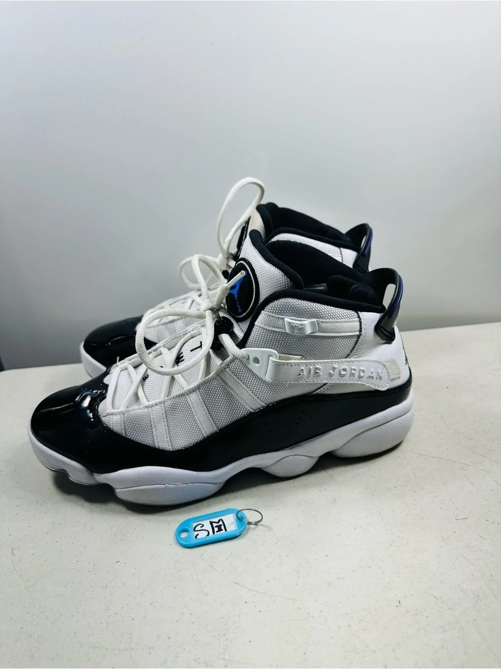 Nike Nike Air Jordan 6 Rings Concord 322992-104  size 10 5